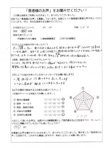 MH様のご感想